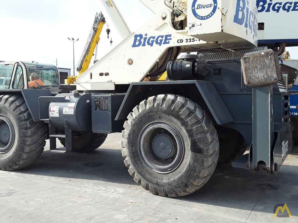 2011 Terex CD 225-1 25-Ton Down Cab Rough Terrain Crane 69