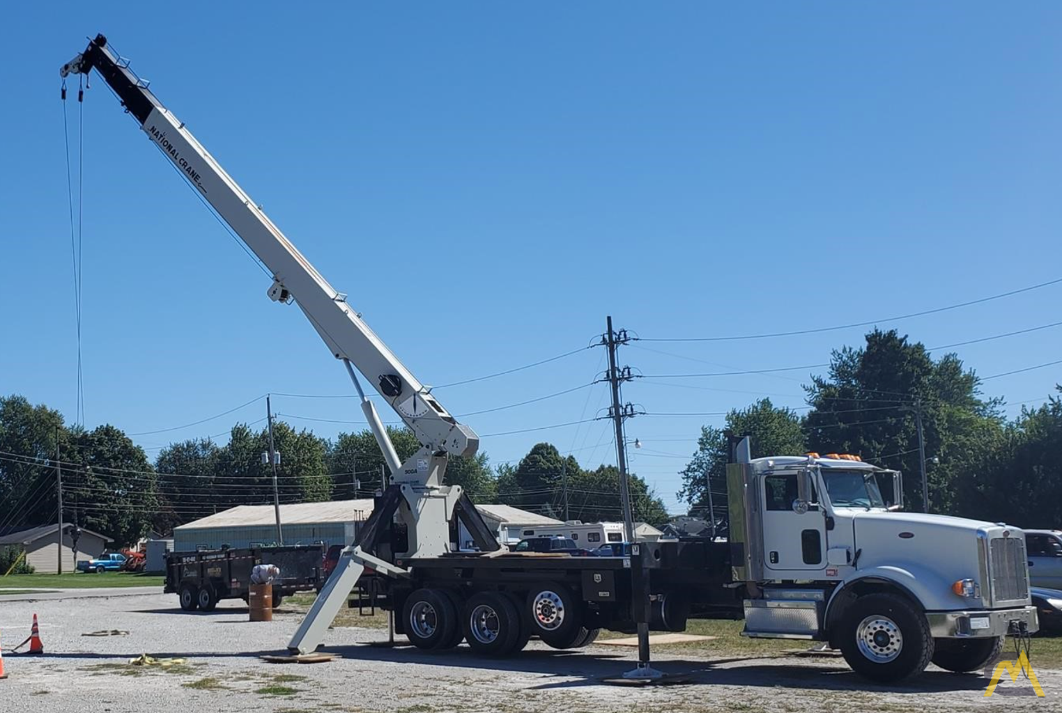 2012-2013 National-Peterbilt 9125A 26-Ton Boom Truck Crane; CranesList ID: 495 7