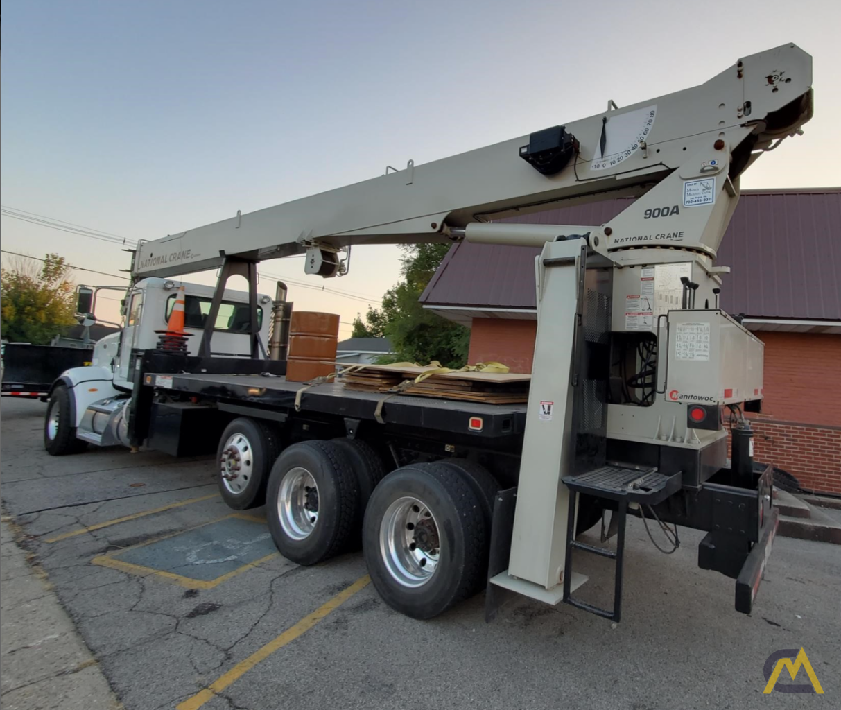 2012-2013 National-Peterbilt 9125A 26-Ton Boom Truck Crane; CranesList ID: 495 6