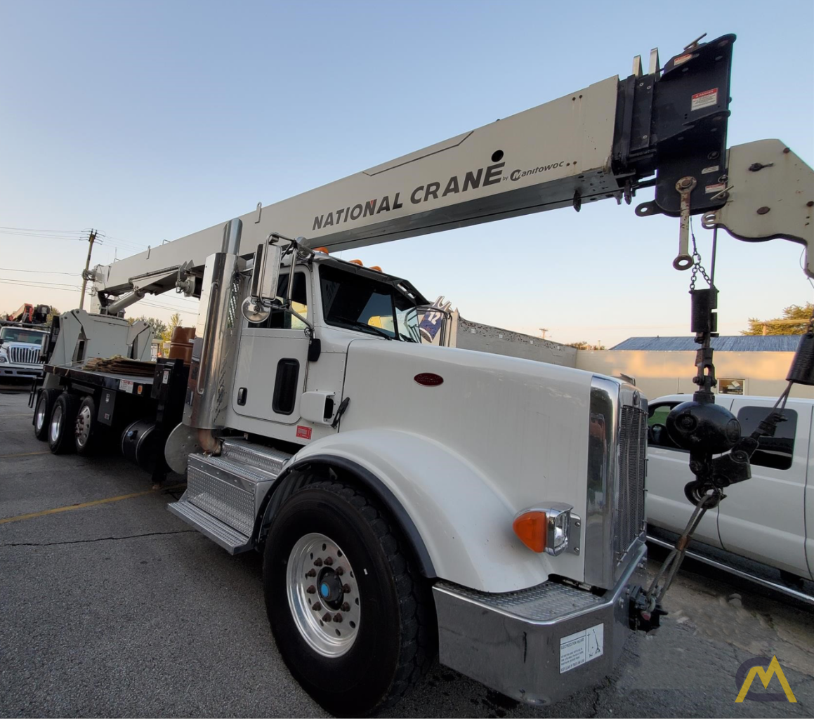 2012-2013 National-Peterbilt 9125A 26-Ton Boom Truck Crane; CranesList ID: 495 0