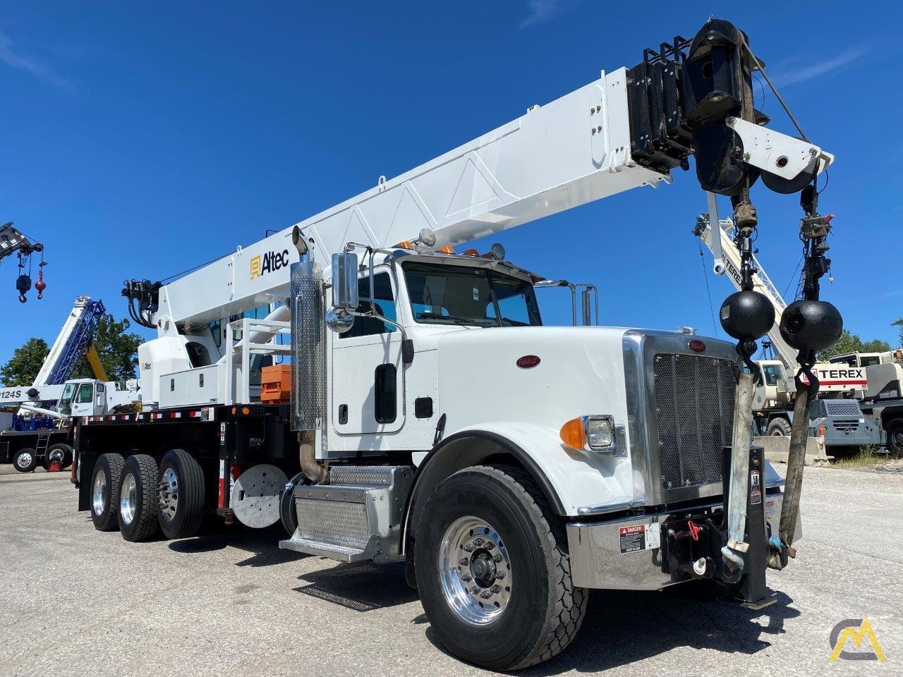 2012 Altec AC38-127 38-Ton Boom Truck Crane on Peterbilt 367 1