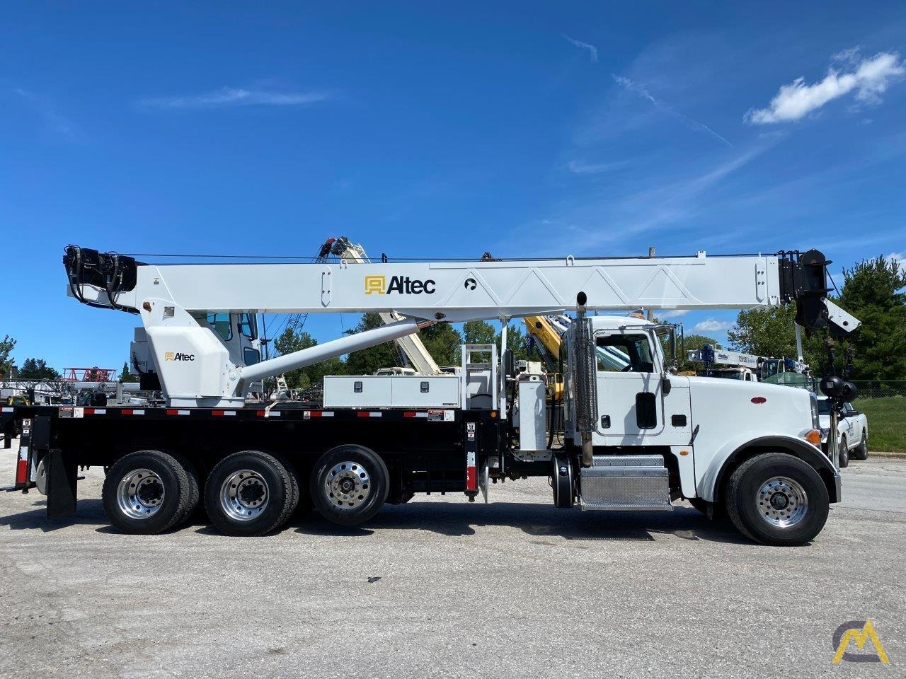 2012 Altec AC38-127 38-Ton Boom Truck Crane on Peterbilt 367 3