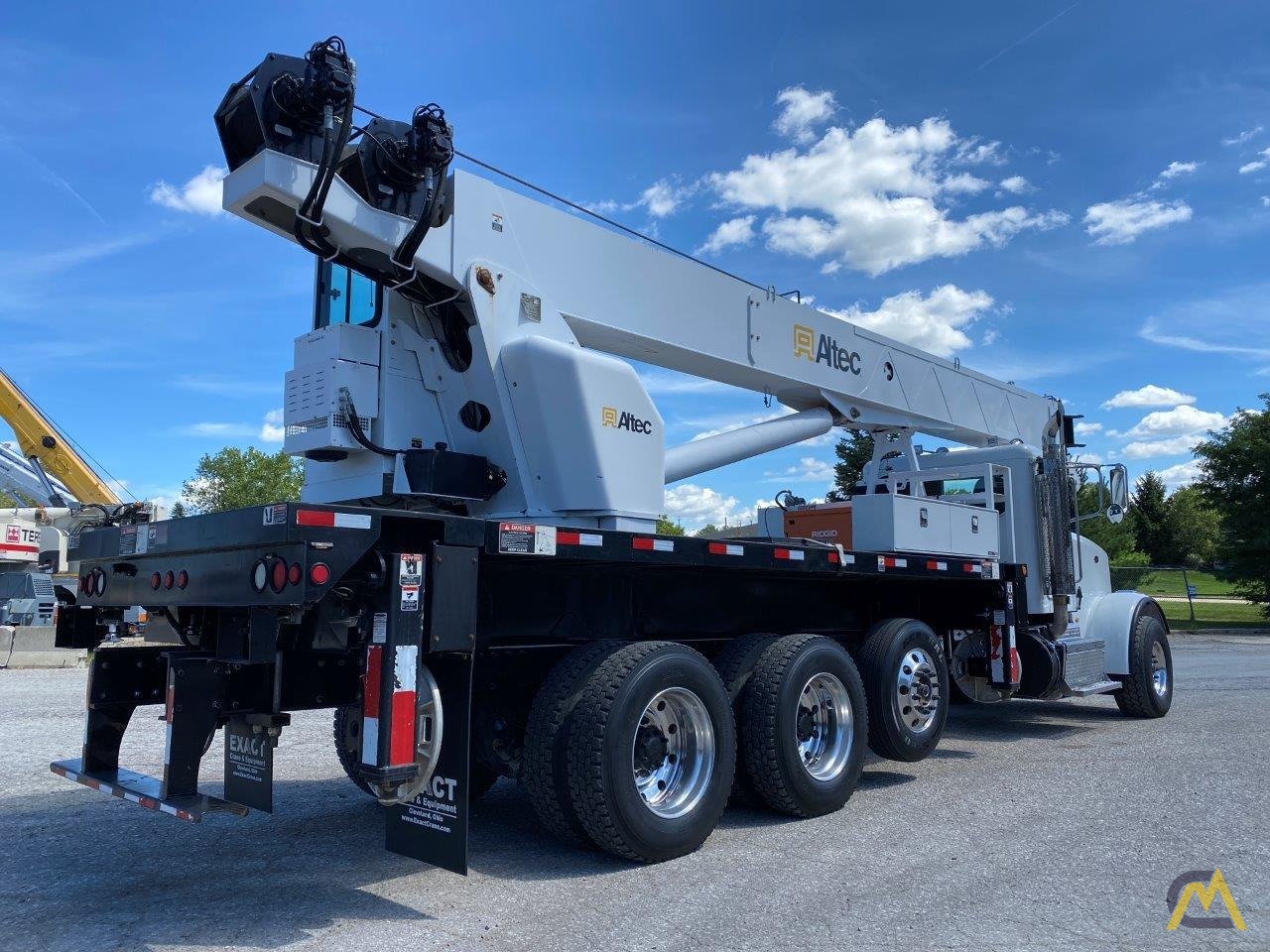 2012 Altec AC38-127 38-Ton Boom Truck Crane on Peterbilt 367 9