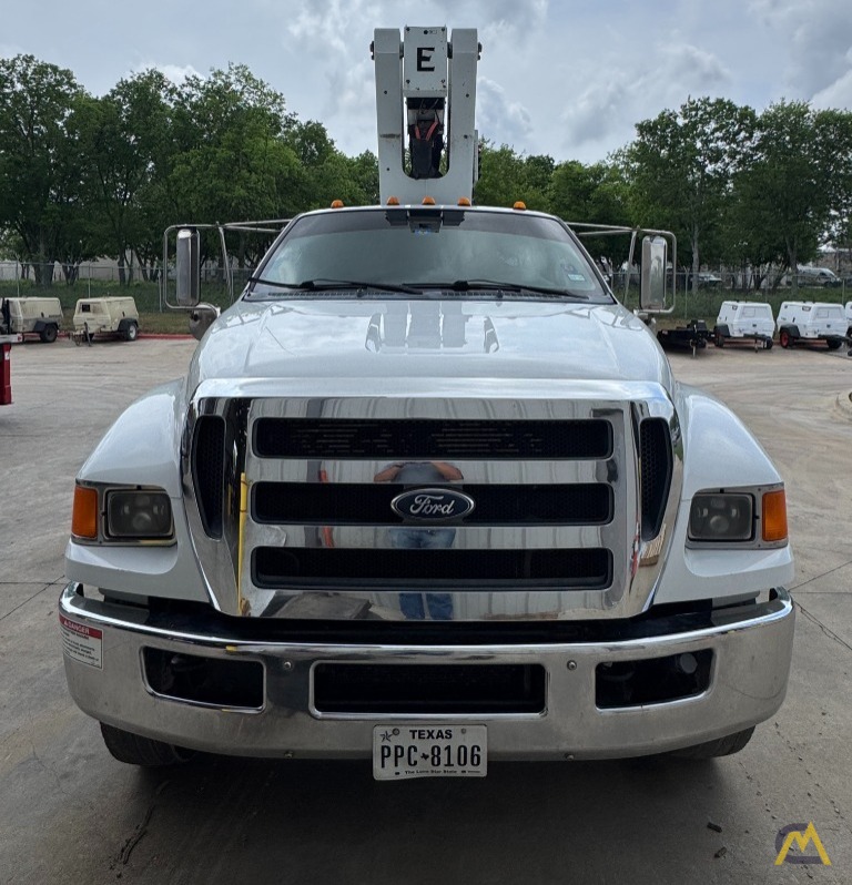 2012 Elliott V60F Telescopic Boom Aerial Device on FORD F750XL Service Body 3
