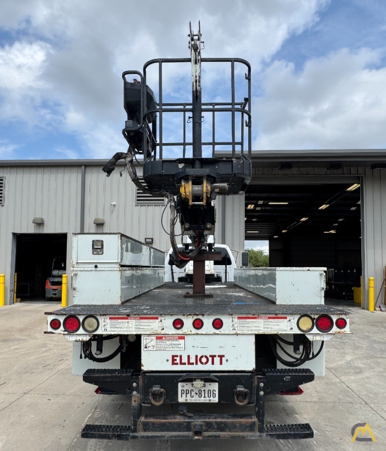 2012 Elliott V60F Telescopic Boom Aerial Device on FORD F750XL Service Body 6