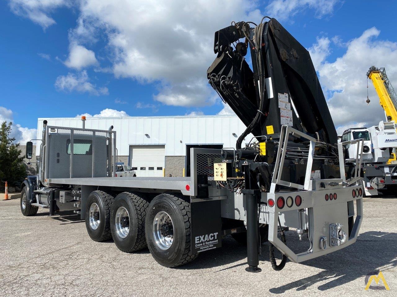 2012 Freightliner Coronado 122SD with Palfinger PK32080 Knuckle Boom 2