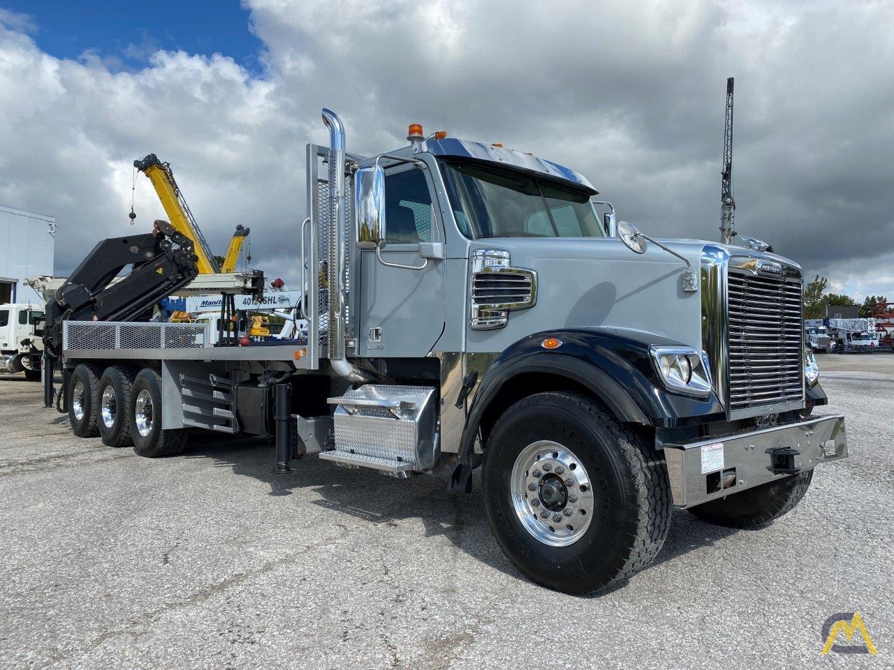 2012 Freightliner Coronado 122SD with Palfinger PK32080 Knuckle Boom 7