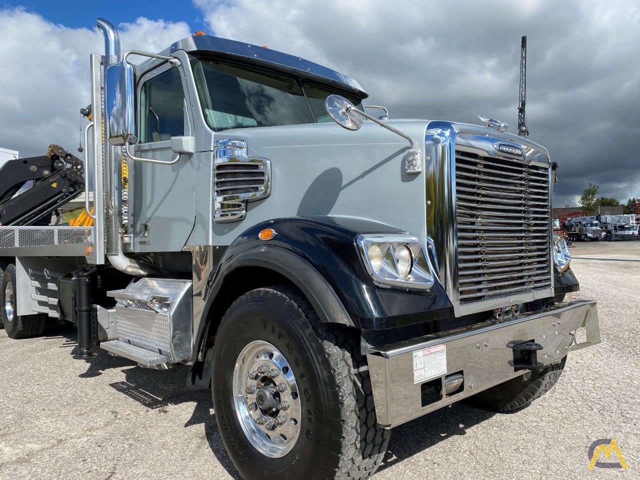 2012 Freightliner Coronado 122SD with Palfinger PK32080 Knuckle Boom 11