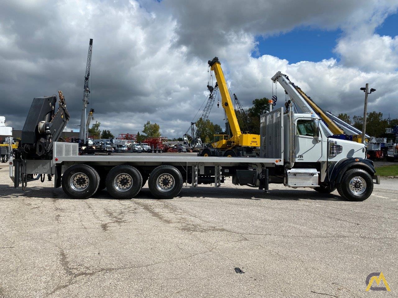 2012 Freightliner Coronado 122SD with Palfinger PK32080 Knuckle Boom 10