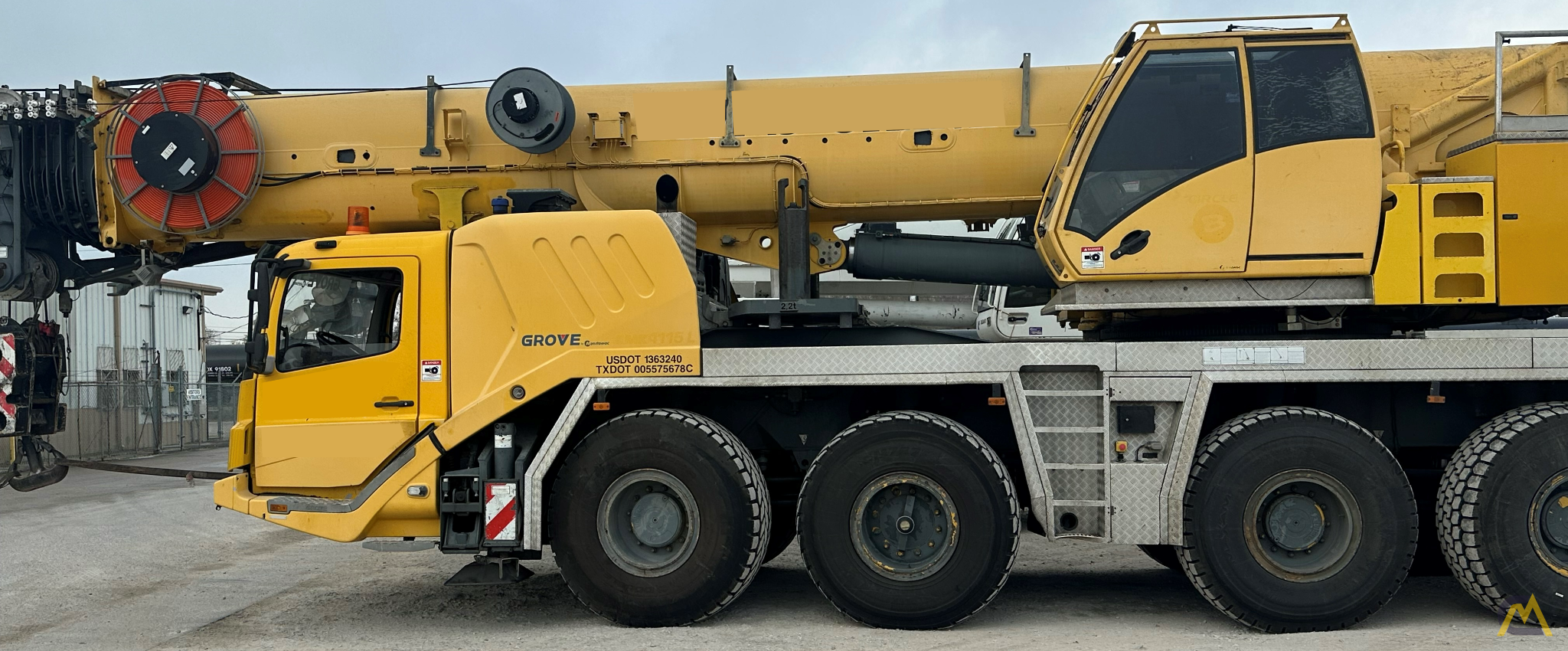2012 Grove GMK 4100L, 115 Ton, All Terrain Crane; CranesList ID: 1055 0