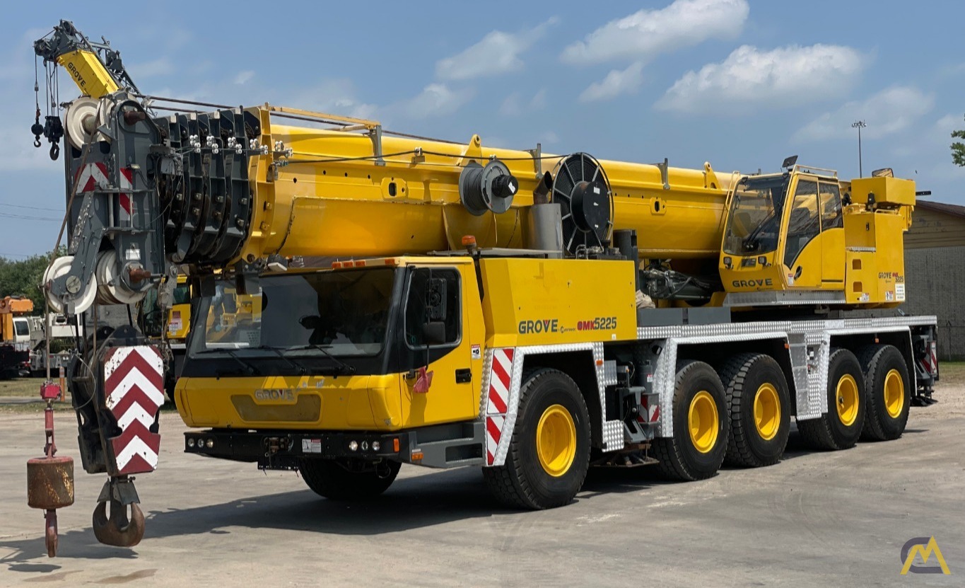 2012 Grove GMK5225 225-Ton All Terrain Crane 0