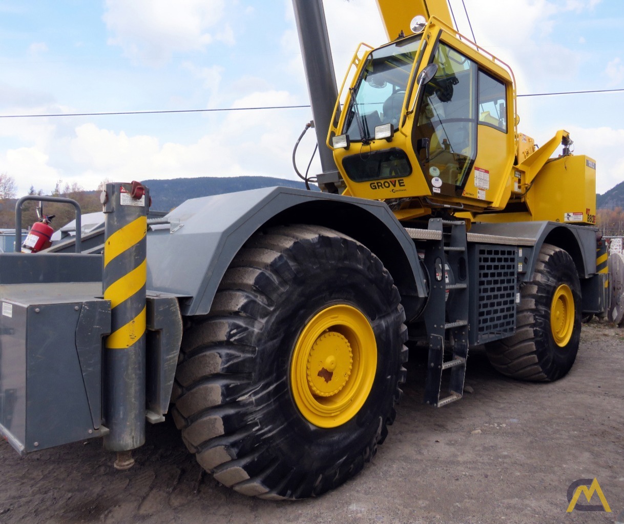 2012 Grove RT880E Rough Terrain Crane 1