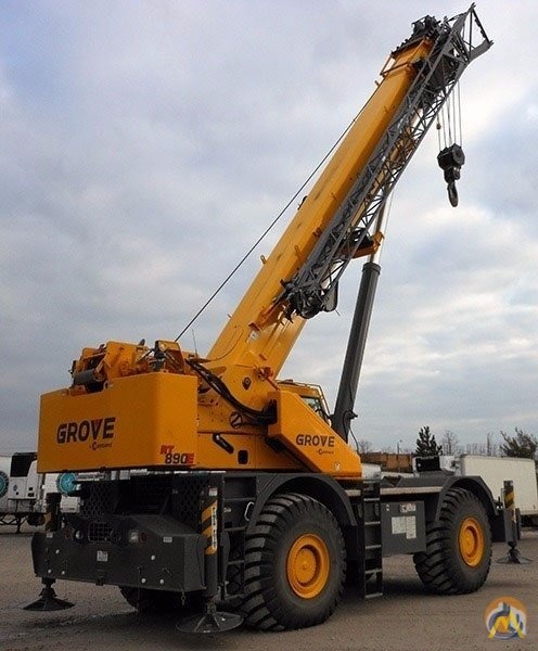 2012 Grove RT890E 90-Ton Rough Terrain Crane 0