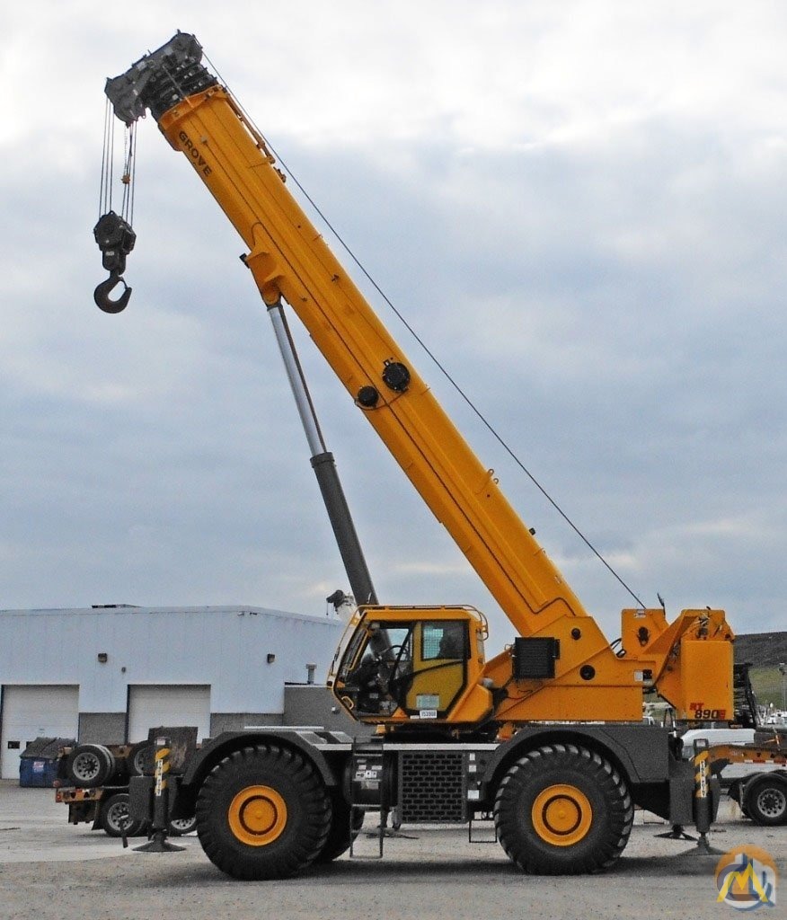 2012 Grove RT890E 90-Ton Rough Terrain Crane 1