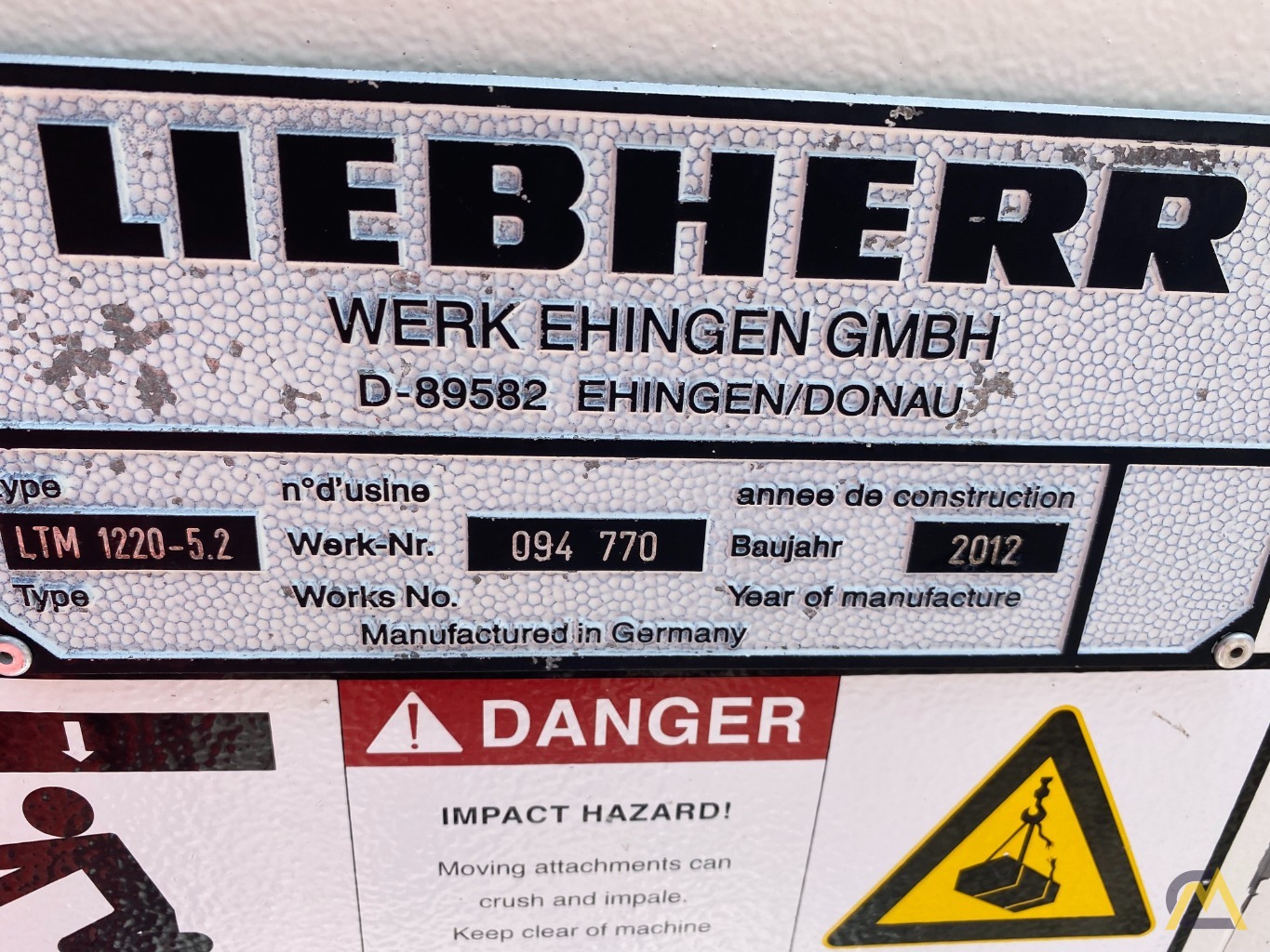 2012 Liebherr LTM 1220-5.2 265-Ton All Terrain Crane 26