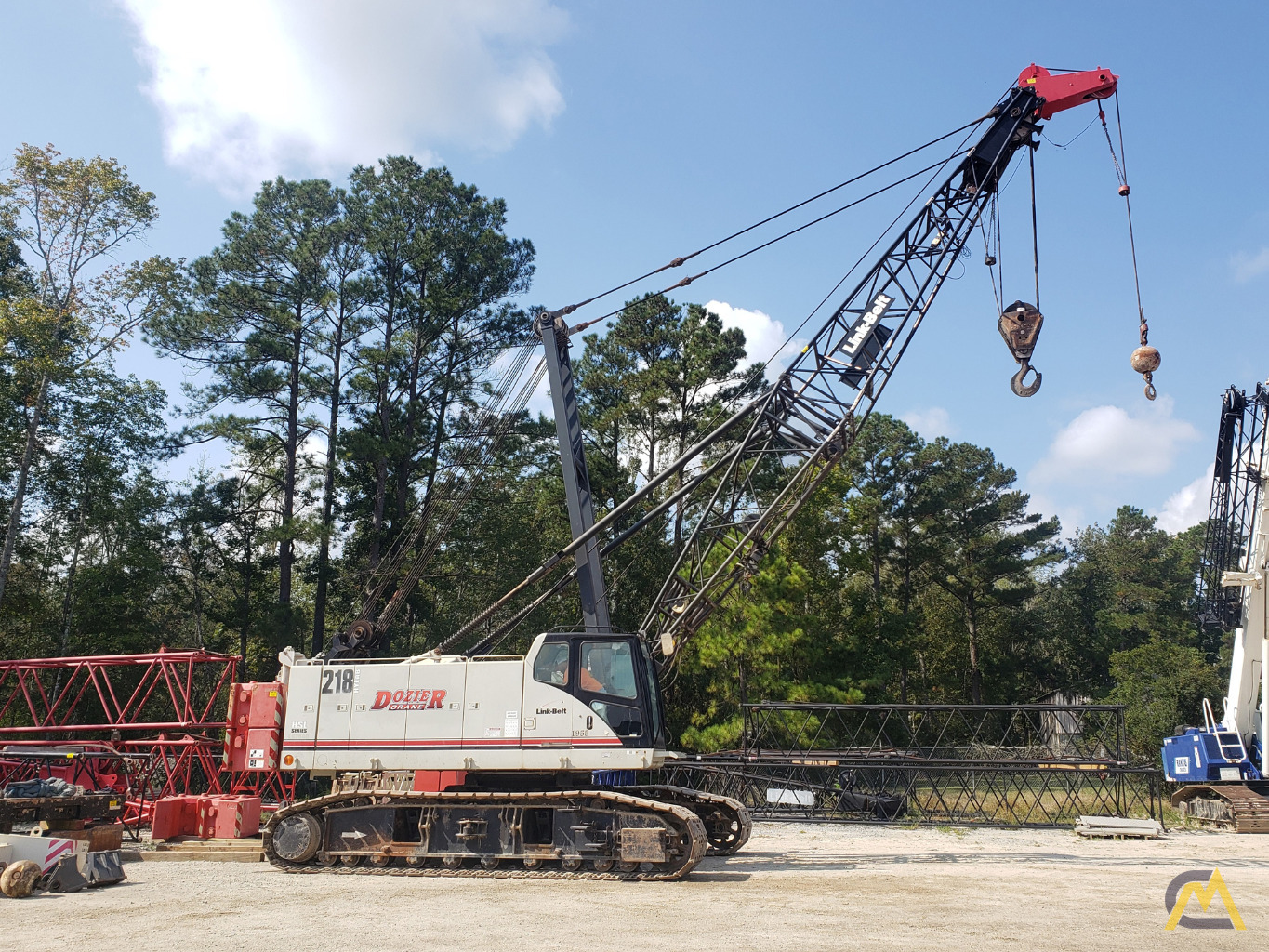 2012 Link-Belt 218 HSL 110-Ton Lattice Boom Crawler Crane 0