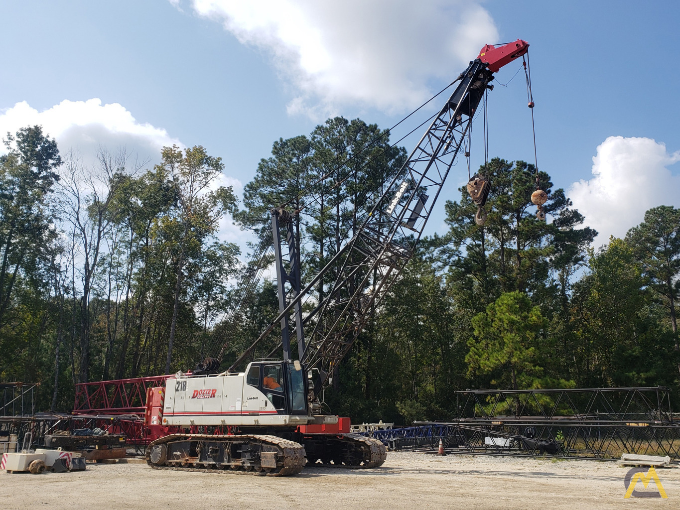 2012 Link-Belt 218 HSL 110-Ton Lattice Boom Crawler Crane 1