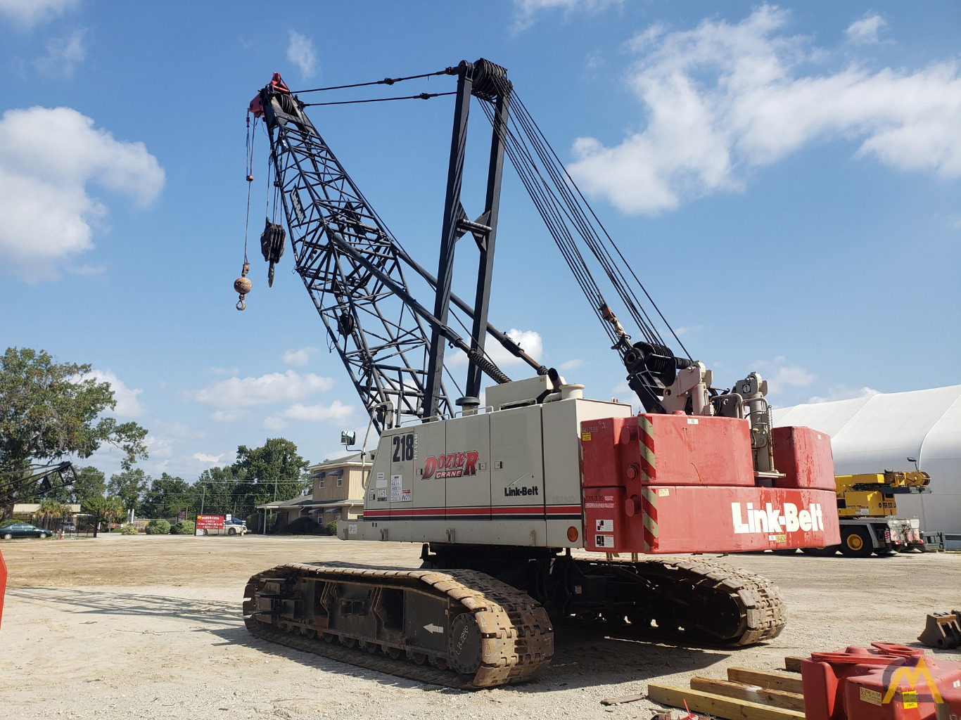 2012 Link-Belt 218 HSL 110-Ton Lattice Boom Crawler Crane 4