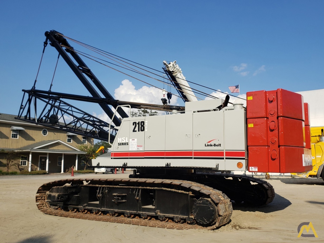 2012 Link-Belt 218HSL 110-Ton Lattice Boom Crawler Crane 1
