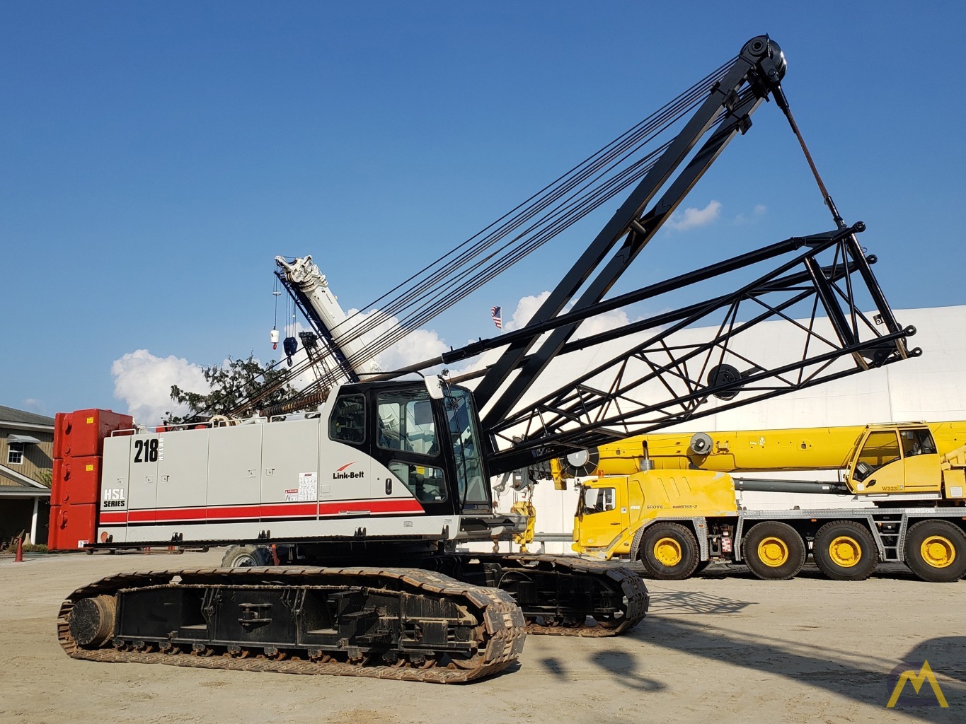 2012 Link-Belt 218HSL 110-Ton Lattice Boom Crawler Crane 0