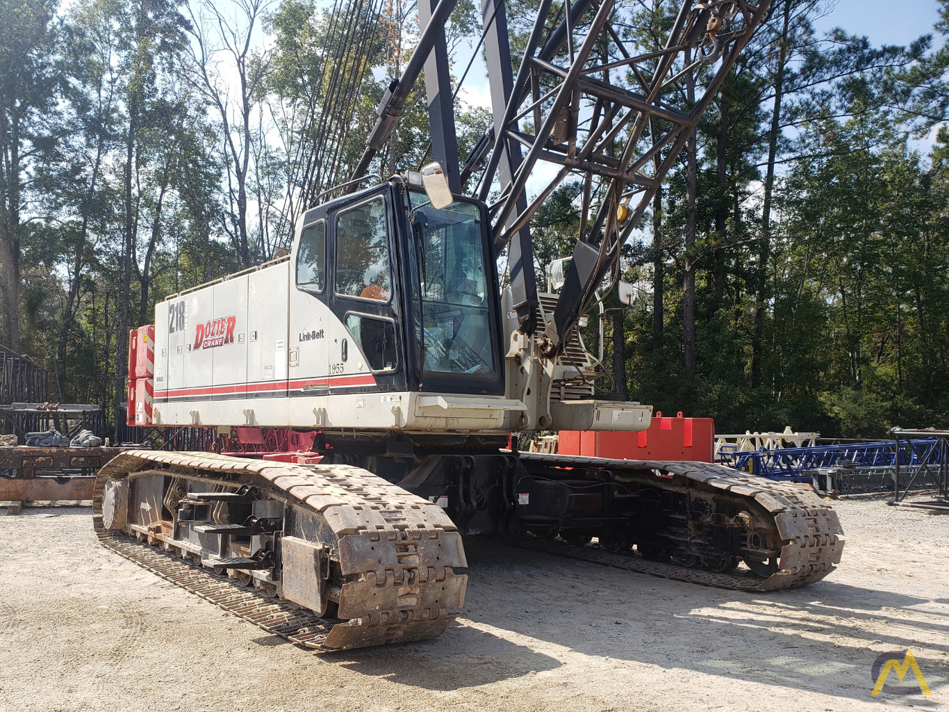 2012 Link-Belt 218 HSL 110-Ton Lattice Boom Crawler Crane 2