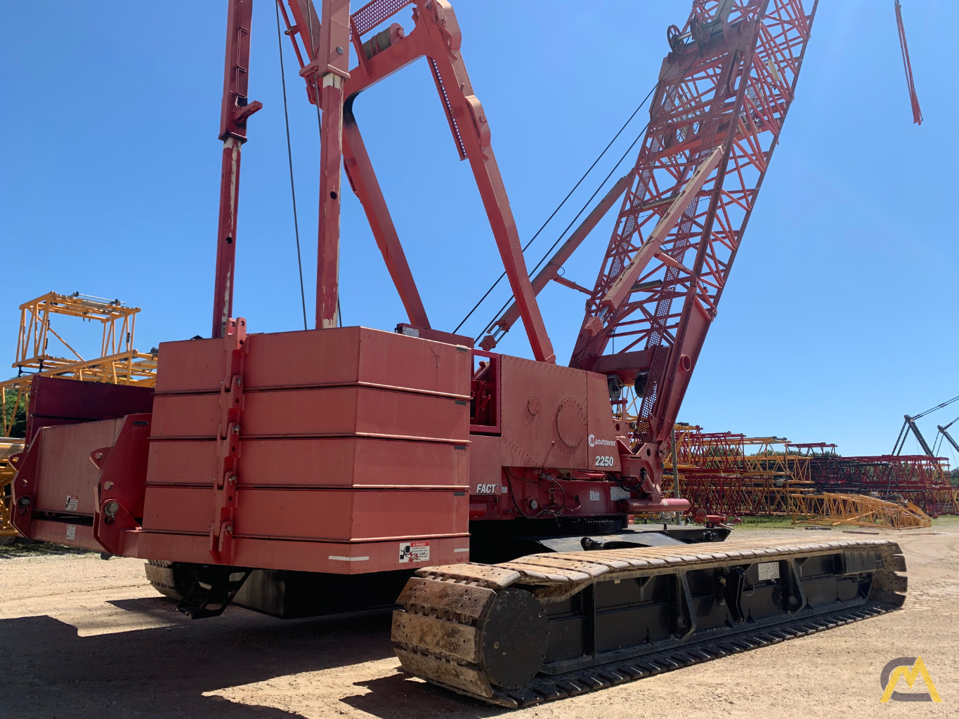 2012 Manitowoc 2250 Lattice Boom Crawler Crane 2