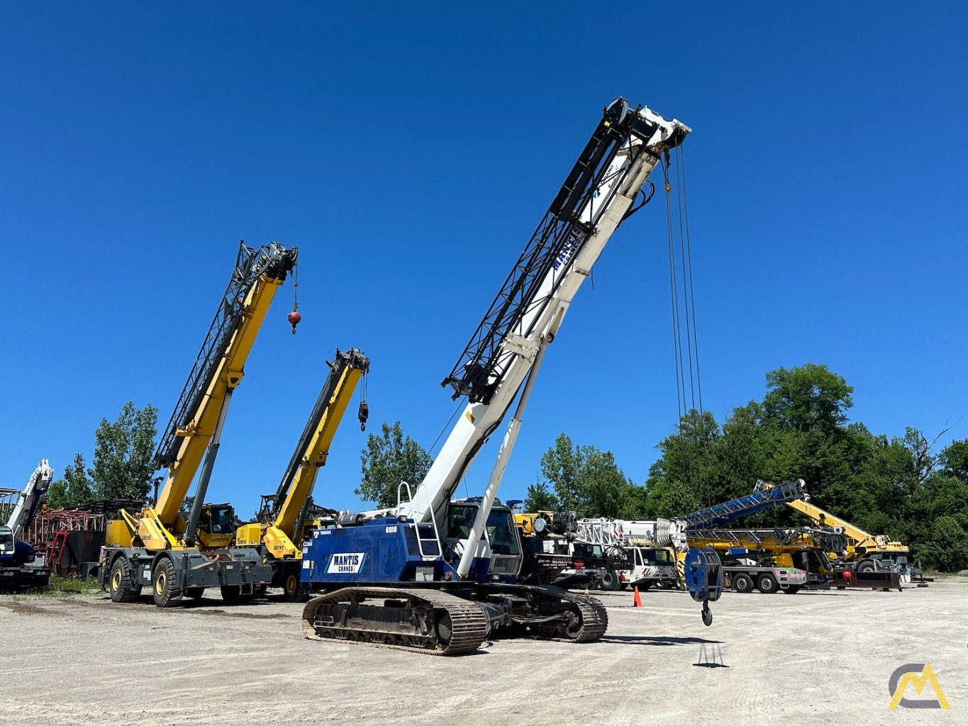2012 Mantis 6010 Telescopic Crawler Crane 5
