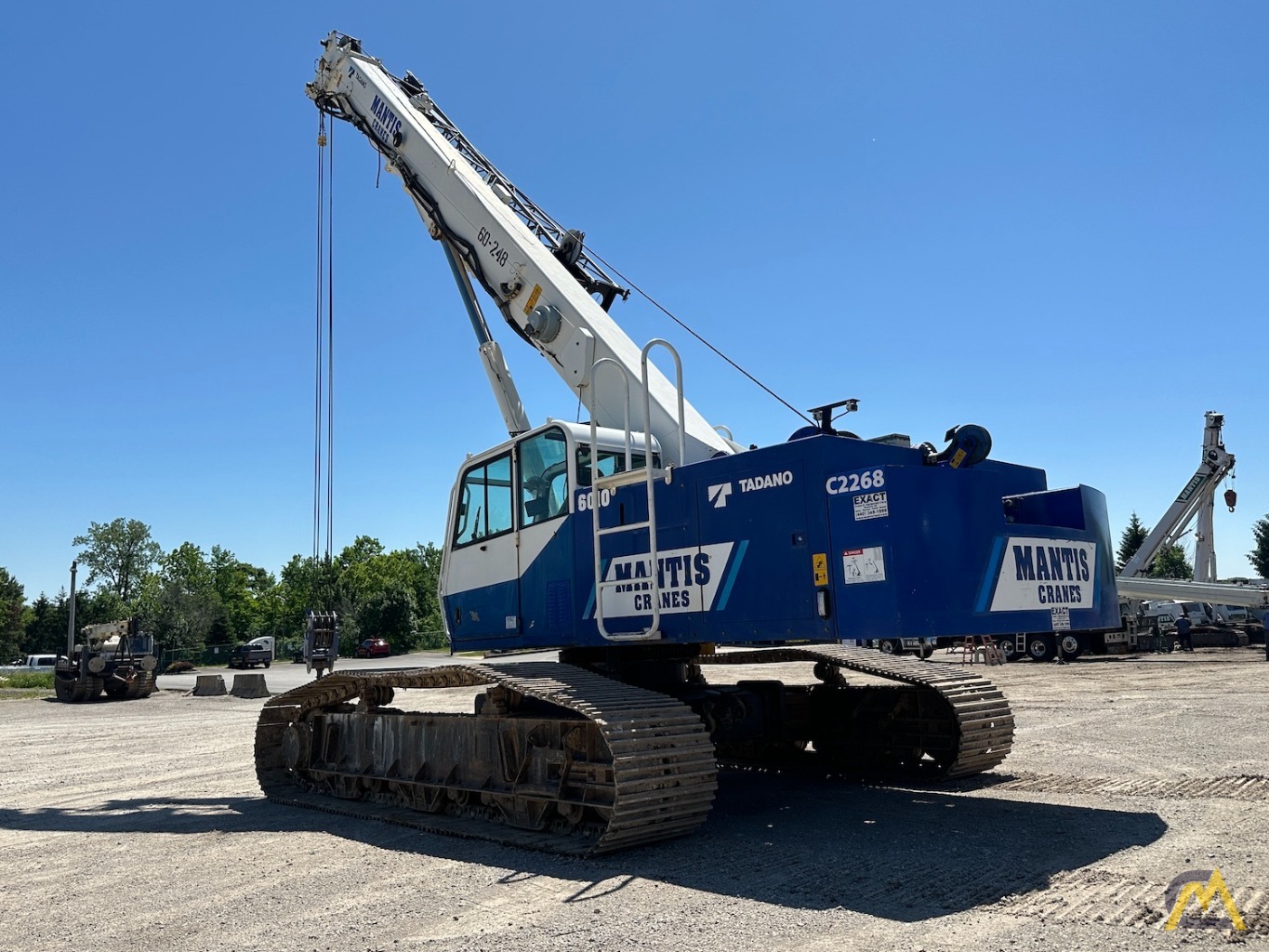 2012 Mantis 6010 Telescopic Crawler Crane 6