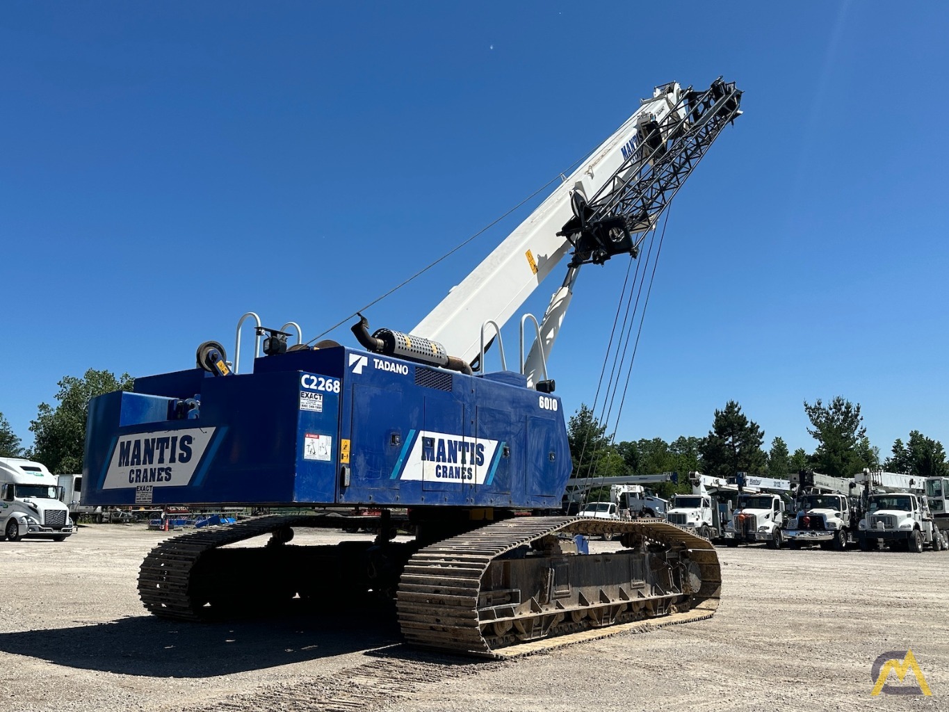 2012 Mantis 6010 Telescopic Crawler Crane 7