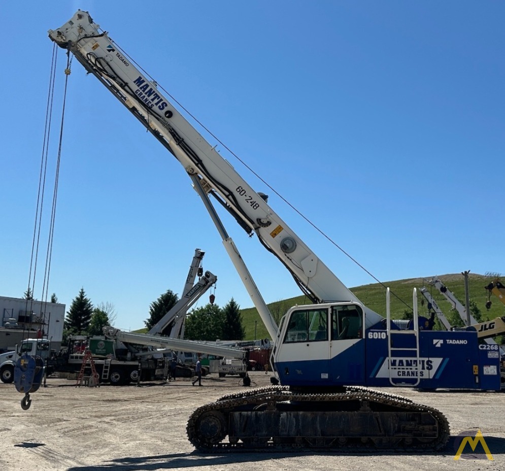 SOLD 2012 Mantis Tadano 6010 Telescopic Boom Crawler Crane 3