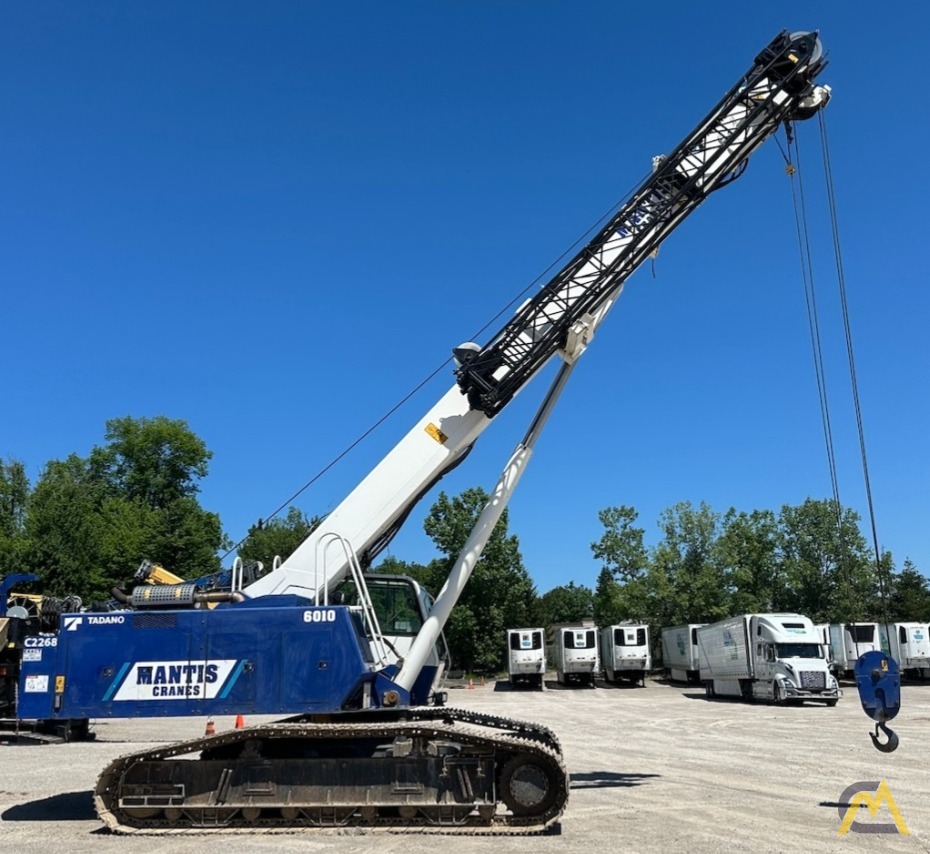 SOLD 2012 Mantis Tadano 6010 Telescopic Boom Crawler Crane 4