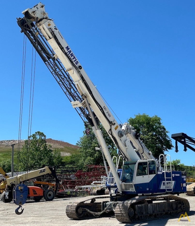 SOLD 2012 Mantis Tadano 6010 Telescopic Boom Crawler Crane 5