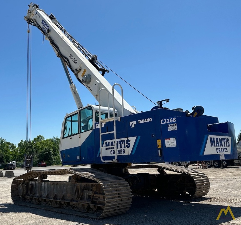 SOLD 2012 Mantis Tadano 6010 Telescopic Boom Crawler Crane 7