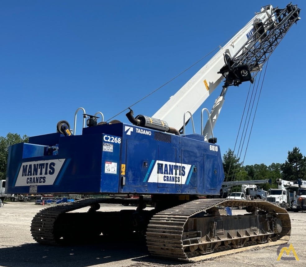 SOLD 2012 Mantis Tadano 6010 Telescopic Boom Crawler Crane 9