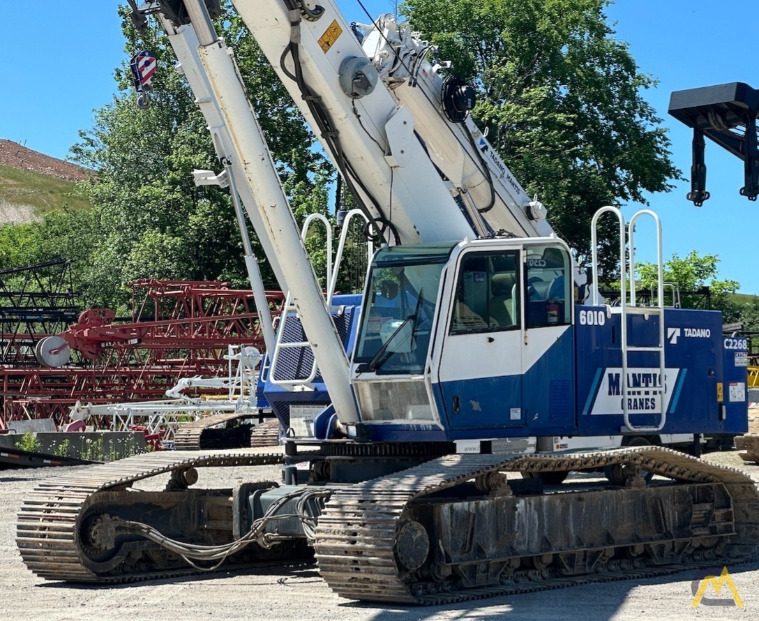SOLD 2012 Mantis Tadano 6010 Telescopic Boom Crawler Crane 10