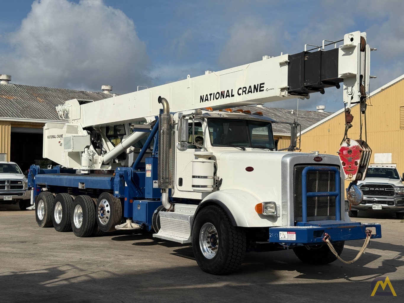 National NBT45-103 Boom Truck Crane on Peterbilt 367 1