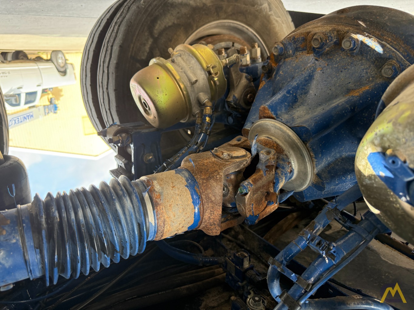National NBT45-103 Boom Truck Crane on Peterbilt 367 12