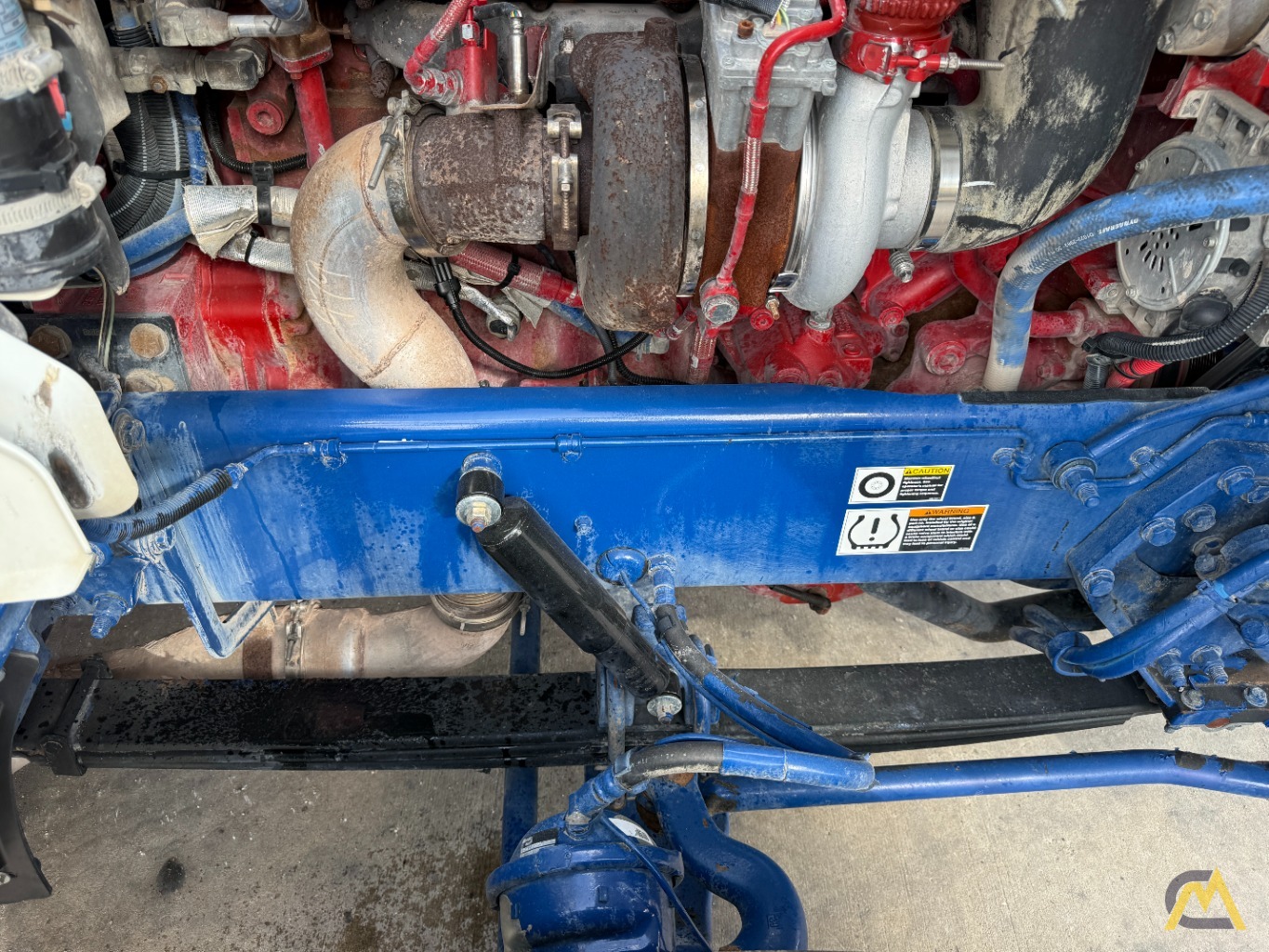 National NBT45-103 Boom Truck Crane on Peterbilt 367 18