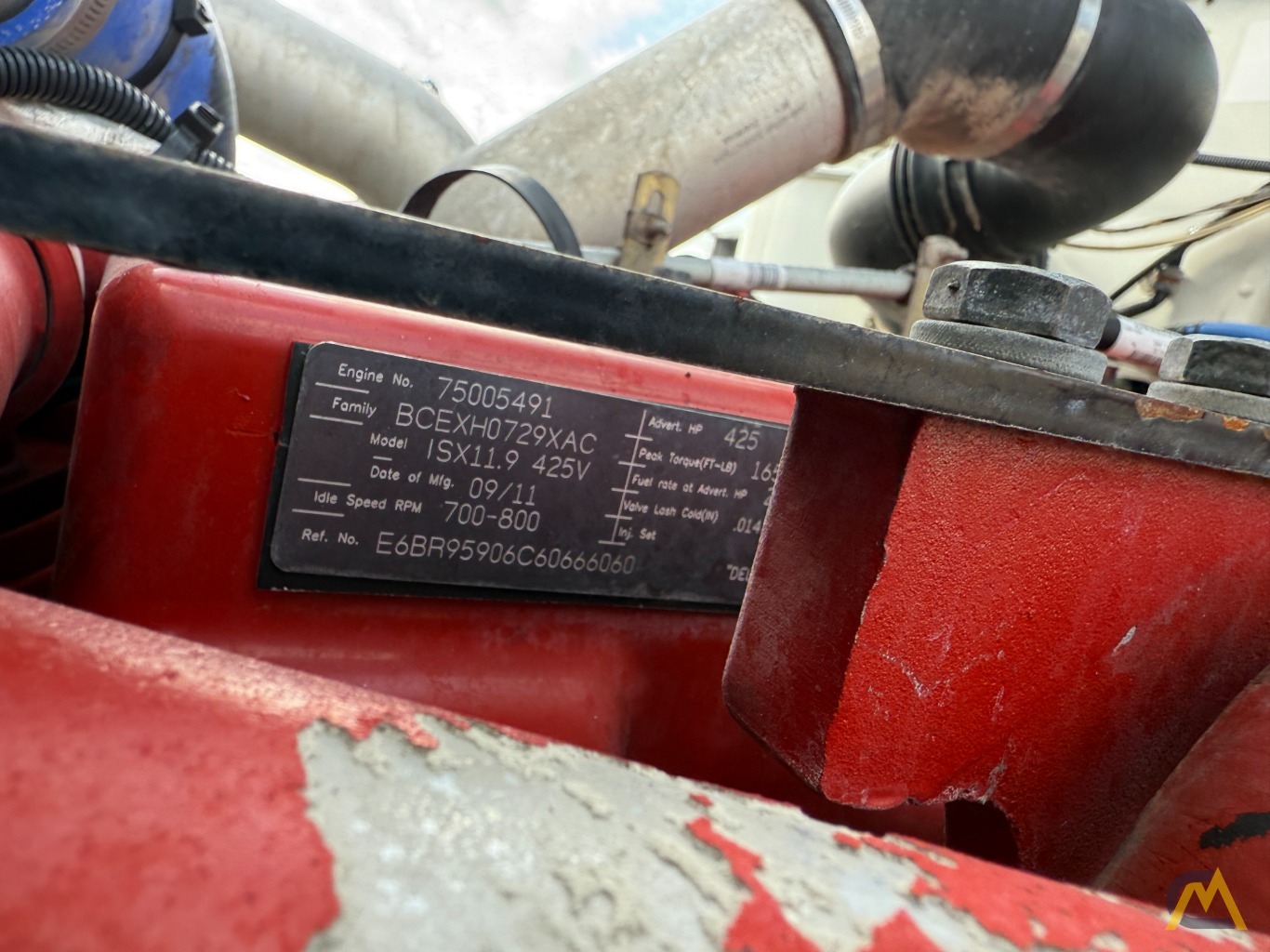 National NBT45-103 Boom Truck Crane on Peterbilt 367 21