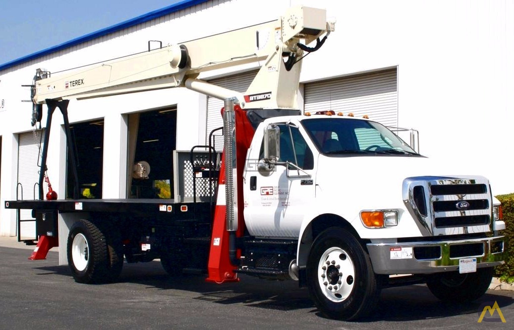 Terex BT3870 19-Ton Boom Truck Crane on Ford F750 0