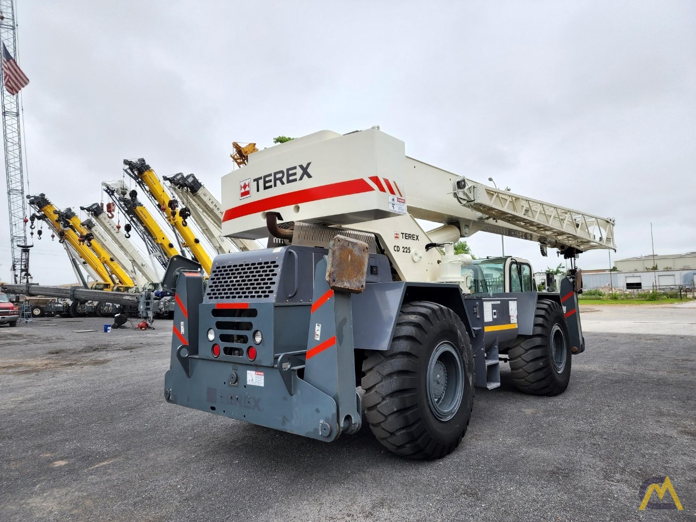 2012 Terex CD 225 25-Ton Down Cab Rough Terrain Crane 4