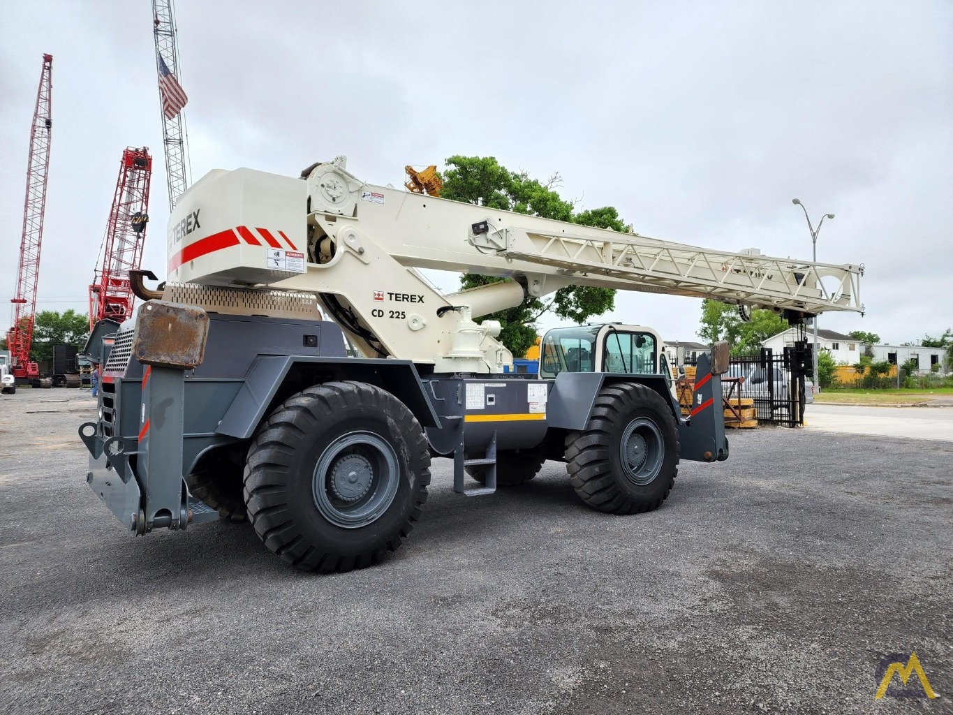 2012 Terex CD 225 25-Ton Down Cab Rough Terrain Crane 5