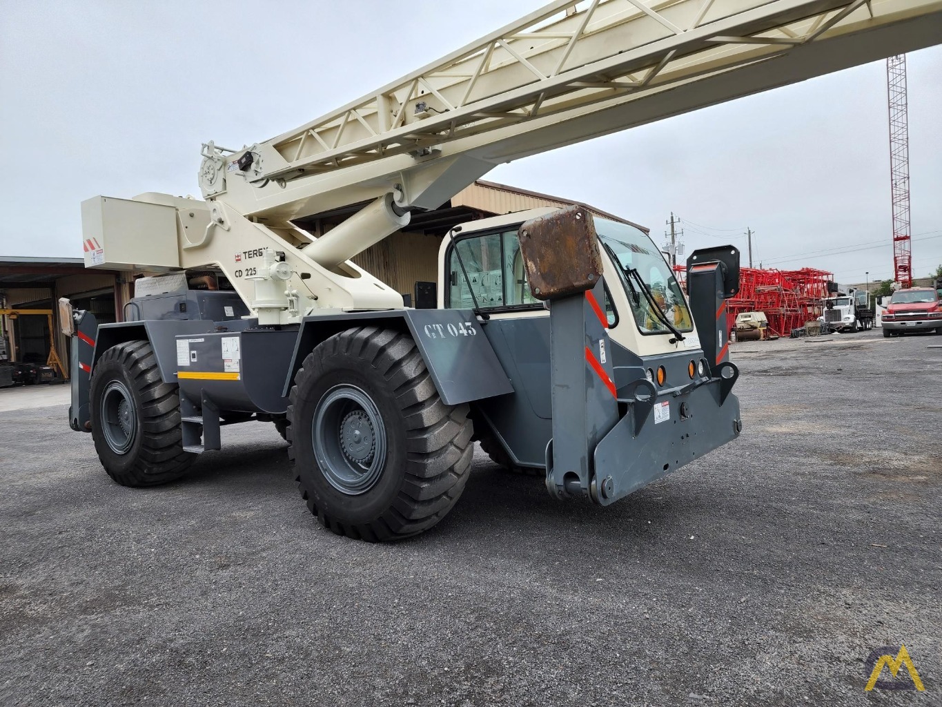 2012 Terex CD 225 25-Ton Down Cab Rough Terrain Crane 7