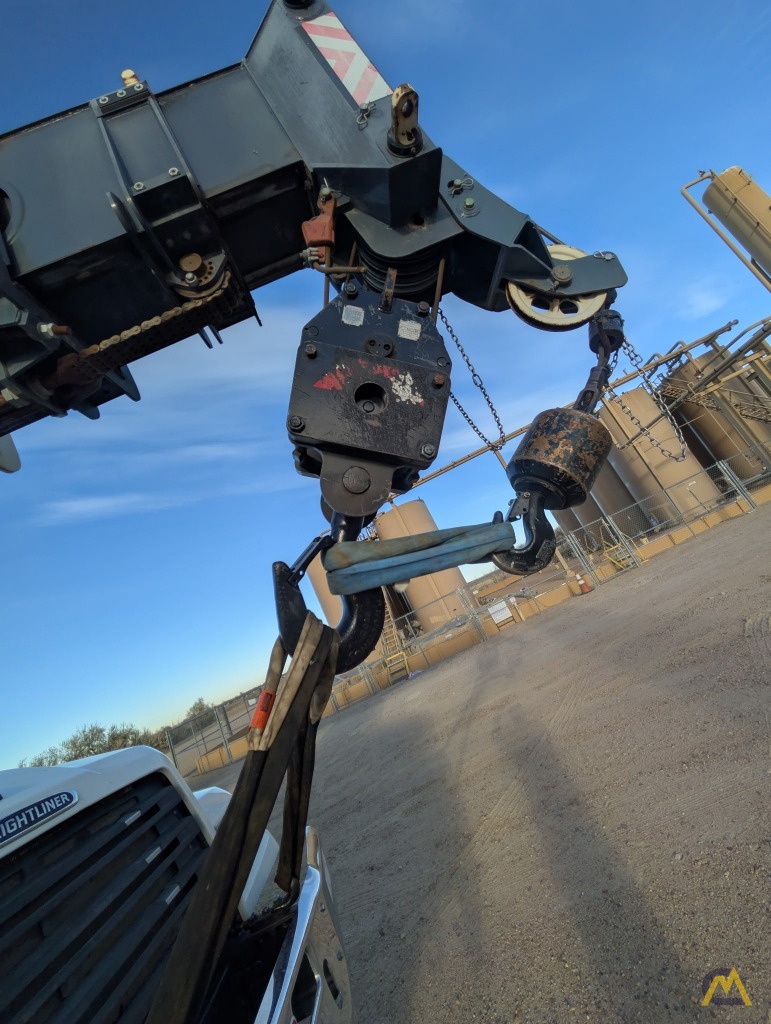 Barely Used 2012 Terex Crossover 6000 Boom Truck Crane on Freightliner 114SD 13
