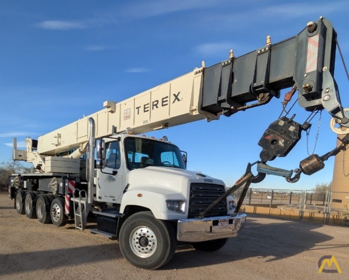 Barely Used 2012 Terex Crossover 6000 Boom Truck Crane on Freightliner 114SD 6