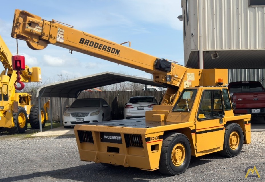 2013 Broderson IC-80-3J Industrial Carry Deck Crane 1