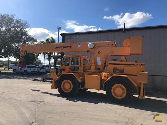 2013 Broderson RT-300-2G 15-Ton Down Cab Rough Terrain Crane 1