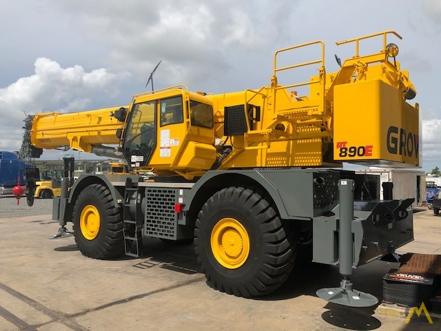 2013 Grove RT890E 90-Ton Rough Terrain Crane; CranesList ID: 494 5
