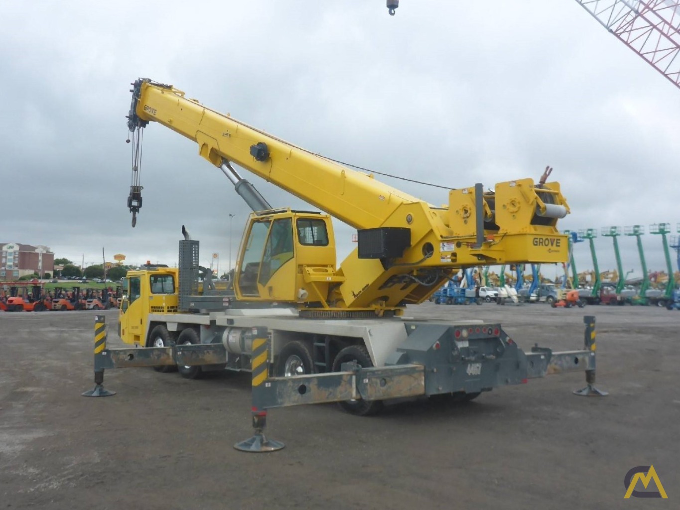 2013 Grove TMS800E 80-Ton Telescopic Truck Crane 1