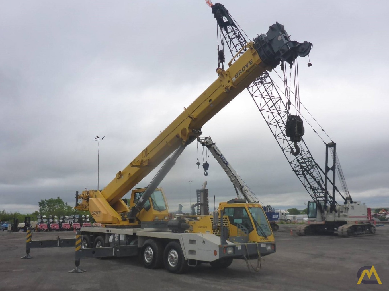 2013 Grove TMS800E 80-Ton Telescopic Truck Crane 2